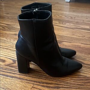 Madden Girl Black Ankle Boots
